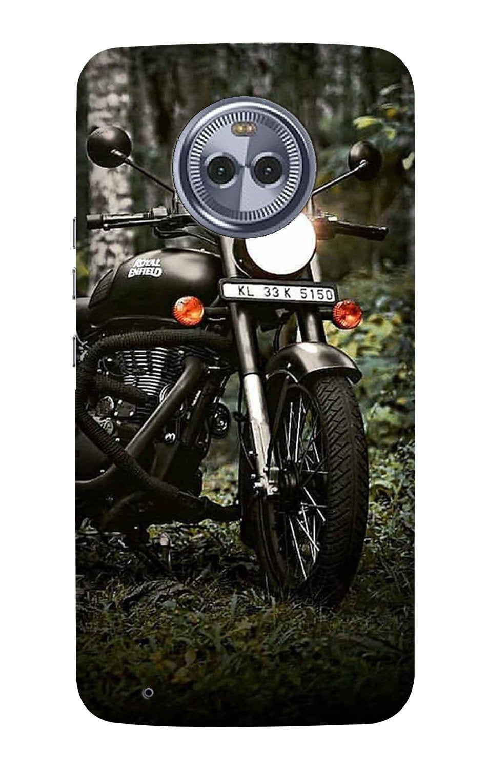 Royal Enfield Mobile Back Case for Moto G6 (Design - 384) Royal Enfield Mobile Back Case for Moto G6 (Design - 384)