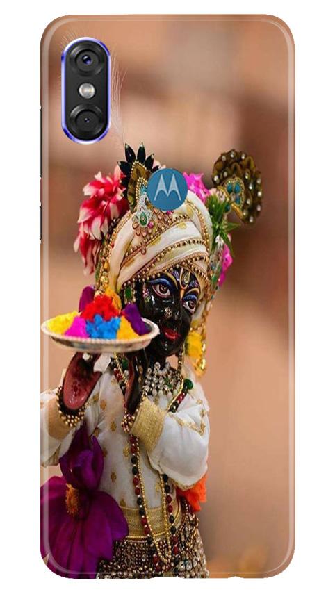 Lord Krishna2 Mobile Back Case for Moto P30 Play (Design - 17) Lord Krishna2 Case for Moto P30 Play