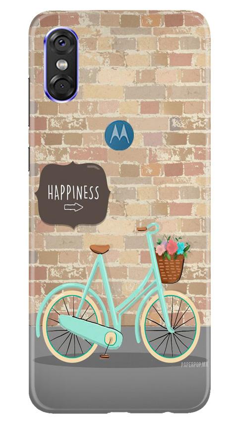 Happiness Mobile Back Case for Moto P30 Play (Design - 53) Happiness Case for Moto P30 Play