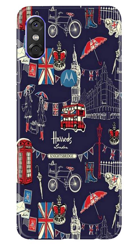 Love London Mobile Back Case for Moto P30 Play (Design - 75) Love London Case for Moto P30 Play
