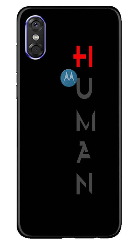 Human Mobile Back Case for Moto One (Design - 141) Human Case for Moto One (Design - 141)