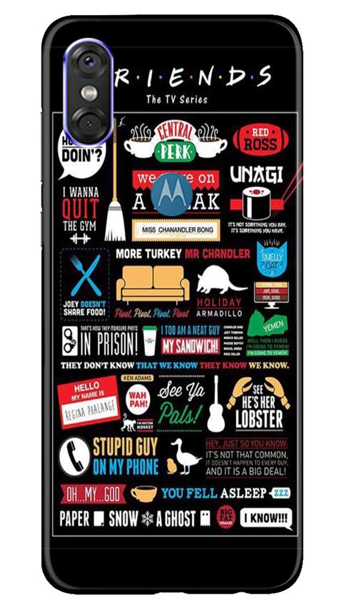 Friends Mobile Back Case for Moto P30 Play (Design - 145) Friends Case for Moto P30 Play (Design - 145)