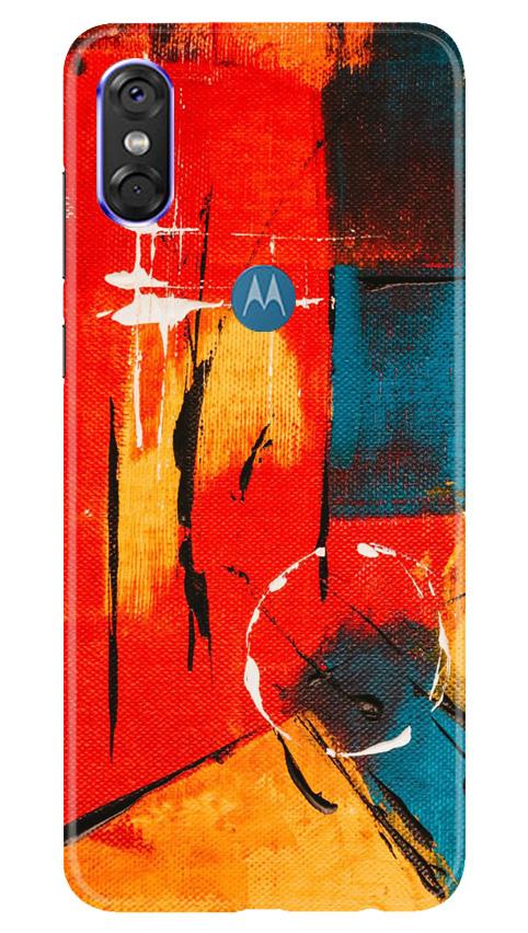 Modern Art Mobile Back Case for Moto One (Design - 239) Modern Art Case for Moto One (Design No. 239)