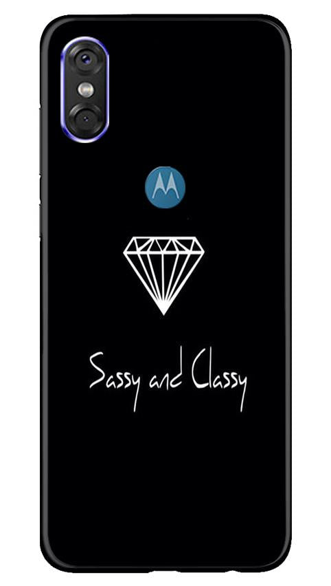 Sassy and Classy Mobile Back Case for Moto One (Design - 264) Sassy and Classy Case for Moto One (Design No. 264)