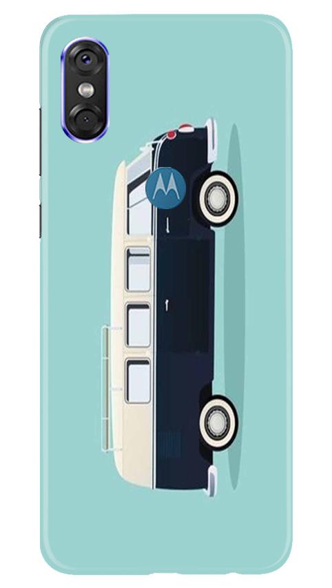 Travel Bus Mobile Back Case for Moto One (Design - 379) Travel Bus Mobile Back Case for Moto One (Design - 379)