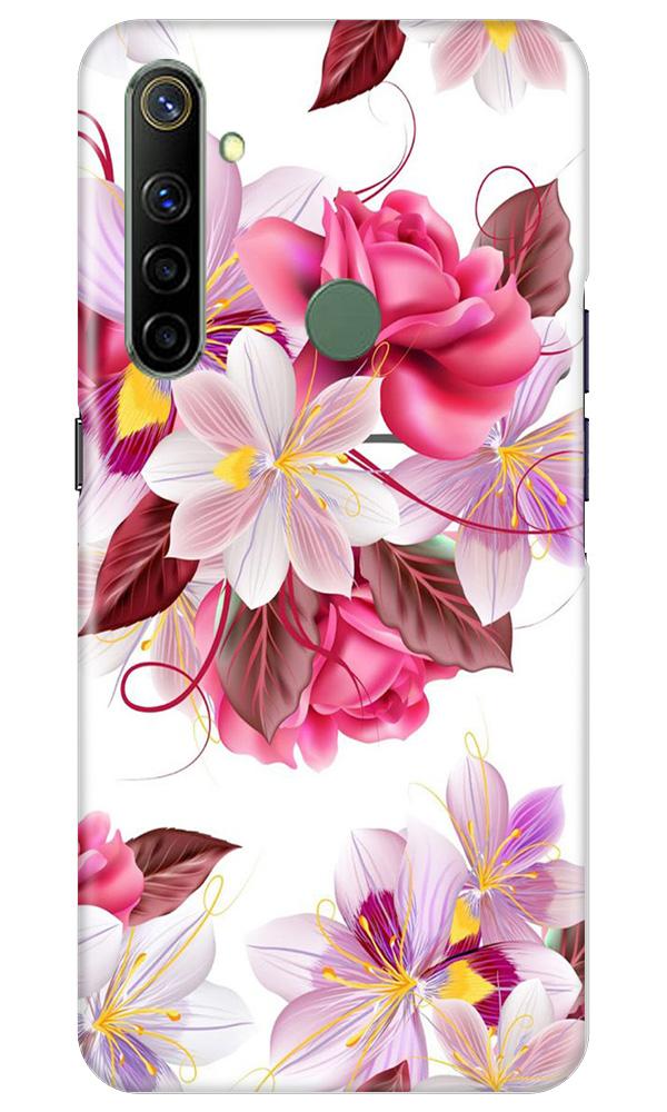 Beautiful flowers Mobile Back Case for Realme Narzo 10 (Design - 23) Beautiful flowers Case for Realme Narzo 10