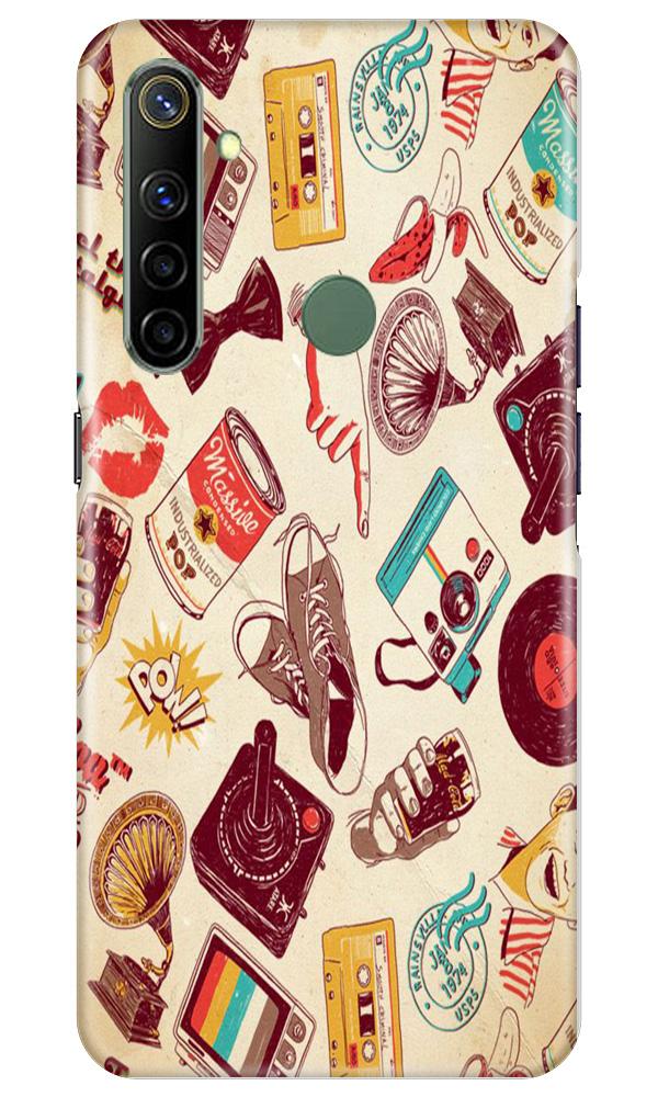 Vintage Mobile Back Case for Realme Narzo 10 (Design - 35) Vintage Case for Realme Narzo 10