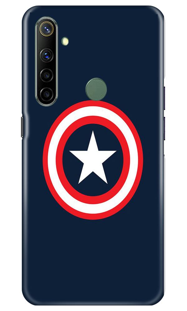 Captain America Mobile Back Case for Realme Narzo 10 (Design - 42) Captain America Case for Realme Narzo 10