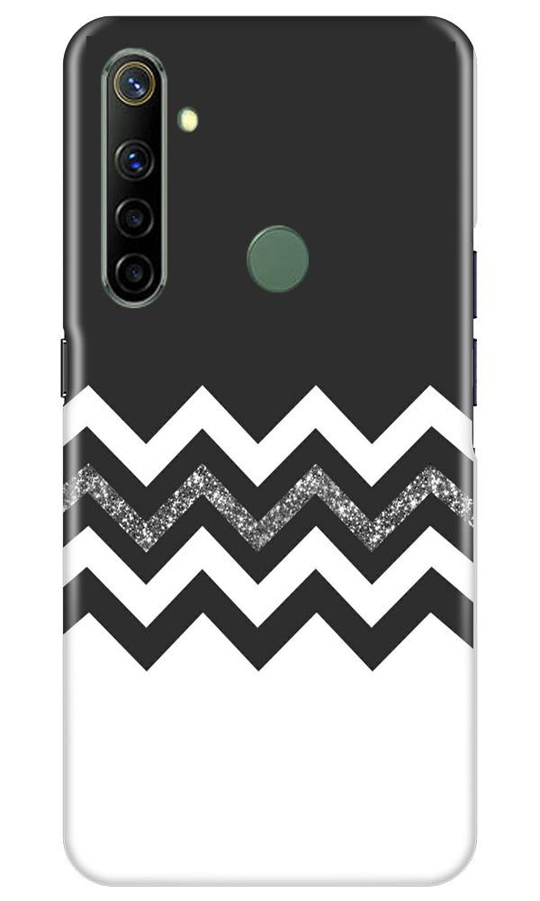 Black white Pattern2Mobile Back Case for Realme Narzo 10 (Design - 83) Black white Pattern2Case for Realme Narzo 10