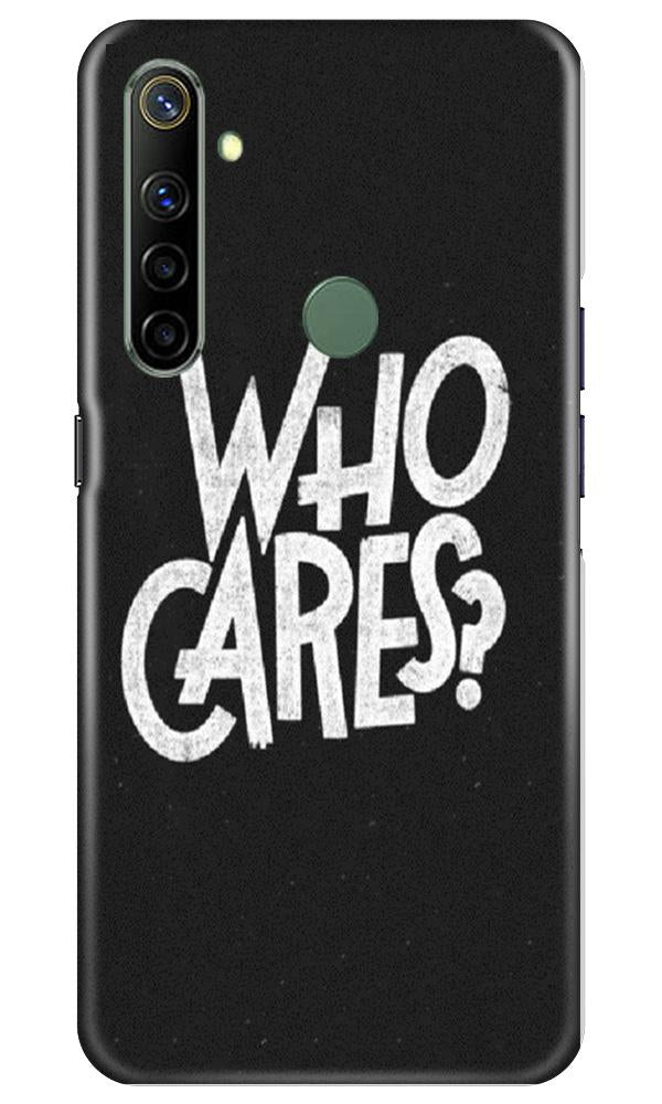 Who Cares Mobile Back Case for Realme Narzo 10 (Design - 94) Who Cares Case for Realme Narzo 10