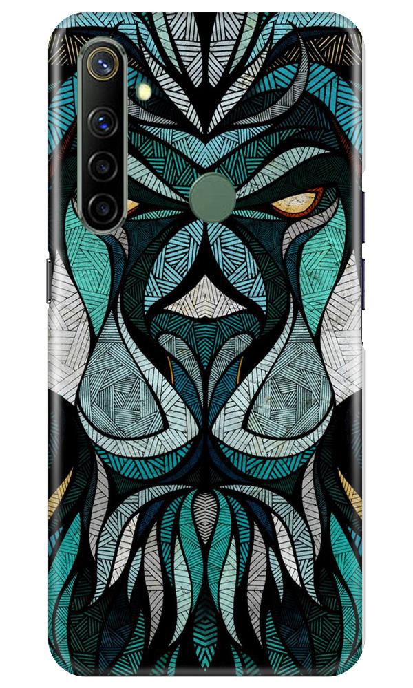 Lion Mobile Back Case for Realme Narzo 10 (Design - 97) Lion Case for Realme Narzo 10