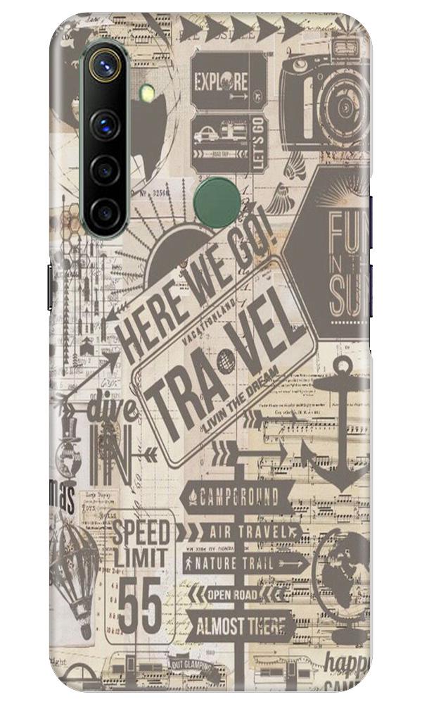 Travel Mobile Back Case for Realme Narzo 10 (Design - 104) Travel Case for Realme Narzo 10 (Design - 104)