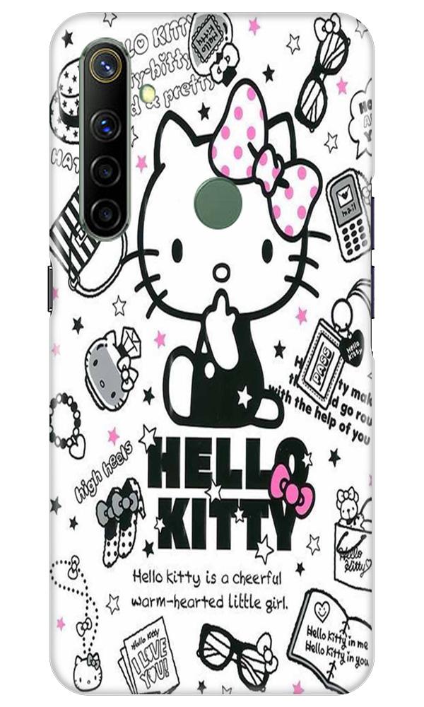 Hello Kitty Mobile Back Case for Realme Narzo 10 (Design - 361) Hello Kitty Mobile Back Case for Realme Narzo 10 (Design - 361)