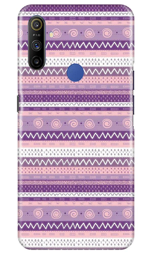 Zigzag line pattern3 Mobile Back Case for Realme Narzo 10a (Design - 11) Zigzag line pattern3 Case for Realme Narzo 10a