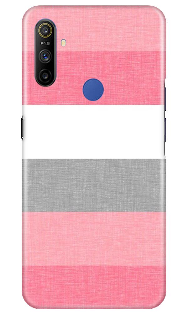 Pink white pattern Mobile Back Case for Realme Narzo 10a (Design - 55) Pink white pattern Case for Realme Narzo 10a