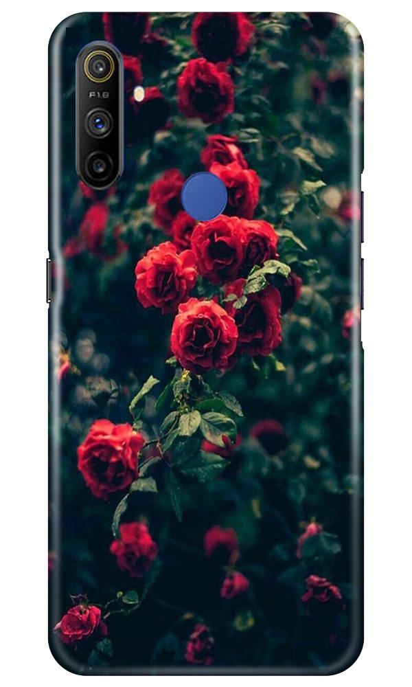 Red Rose Mobile Back Case for Realme Narzo 10a (Design - 66) Red Rose Case for Realme Narzo 10a