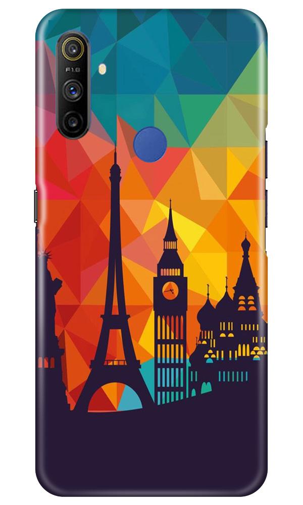 Eiffel Tower2 Mobile Back Case for Realme Narzo 10a (Design - 91) Eiffel Tower2 Case for Realme Narzo 10a