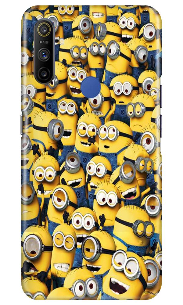 Minions Mobile Back Case for Realme Narzo 10a (Design - 126) Minions Case for Realme Narzo 10a (Design - 126)