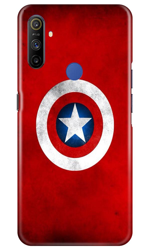 Captain America Mobile Back Case for Realme Narzo 10a (Design - 249) Captain America Case for Realme Narzo 10a (Design No. 249)