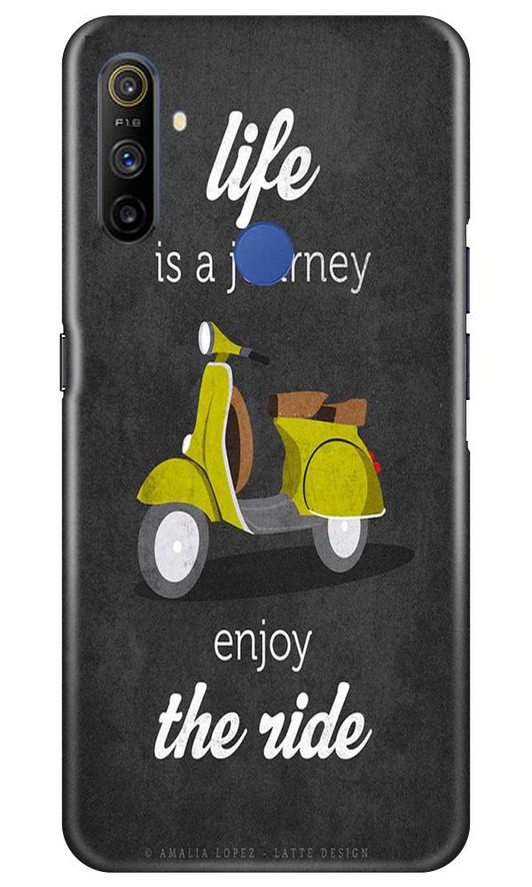 Life is a Journey Mobile Back Case for Realme Narzo 10a (Design - 261) Life is a Journey Case for Realme Narzo 10a (Design No. 261)