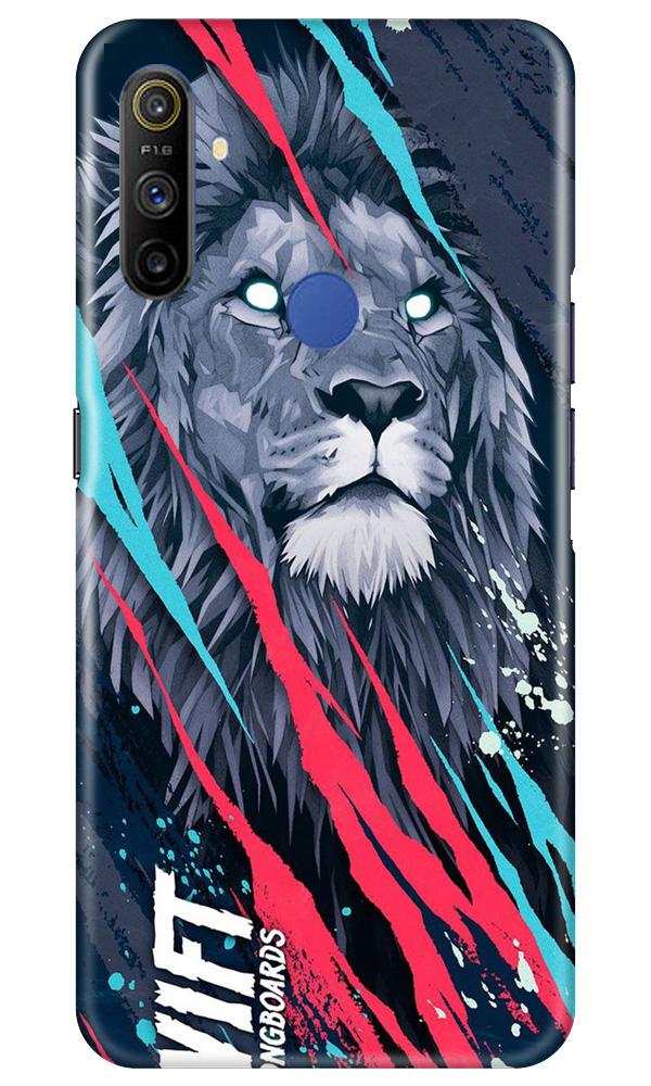 Lion Mobile Back Case for Realme Narzo 10a (Design - 278) Lion Case for Realme Narzo 10a (Design No. 278)