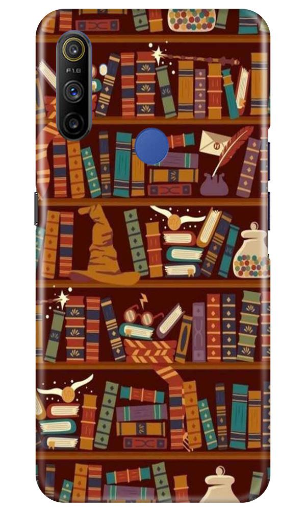 Book Shelf Mobile Back Case for Realme Narzo 10a (Design - 390) Book Shelf Mobile Back Case for Realme Narzo 10a (Design - 390)