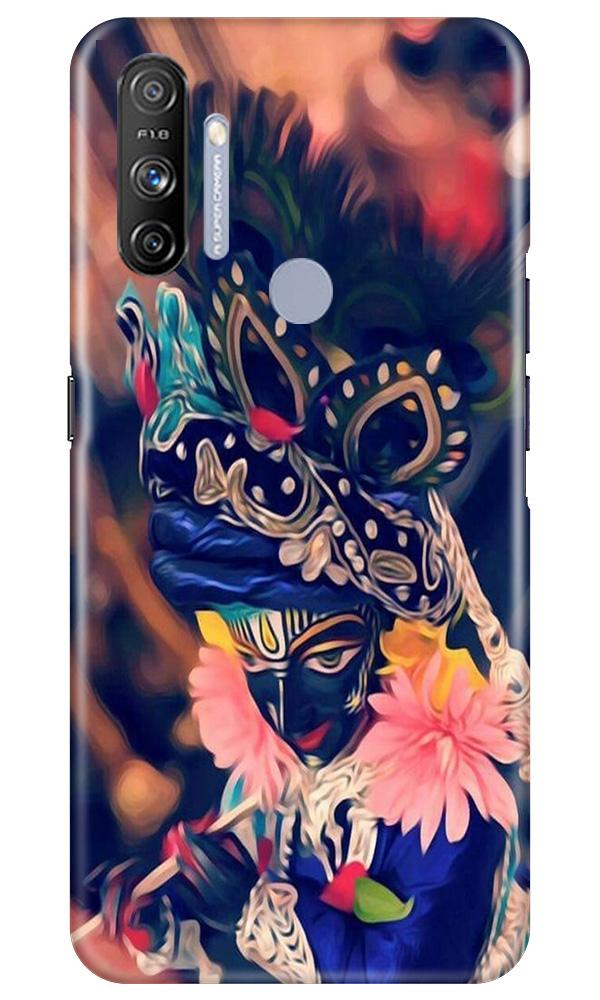 Lord Krishna Mobile Back Case for Realme Narzo 20A (Design - 16) Lord Krishna Case for Realme Narzo 20A