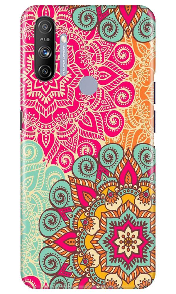 Rangoli art2 Mobile Back Case for Realme Narzo 20A (Design - 29) Rangoli art2 Case for Realme Narzo 20A
