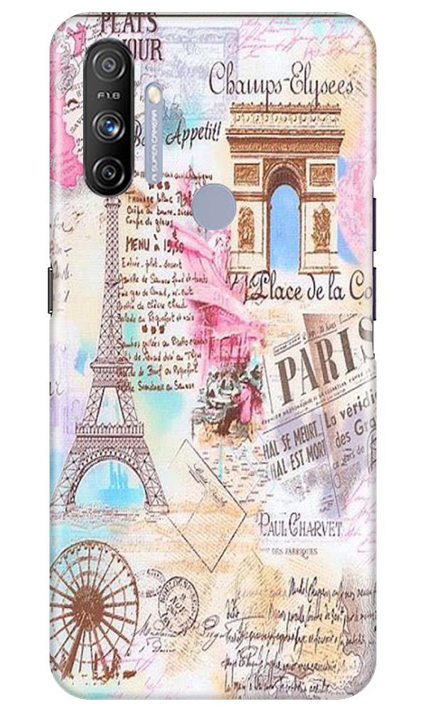 Paris Eiftel Tower Mobile Back Case for Realme Narzo 20A (Design - 54) Paris Eiftel Tower Case for Realme Narzo 20A