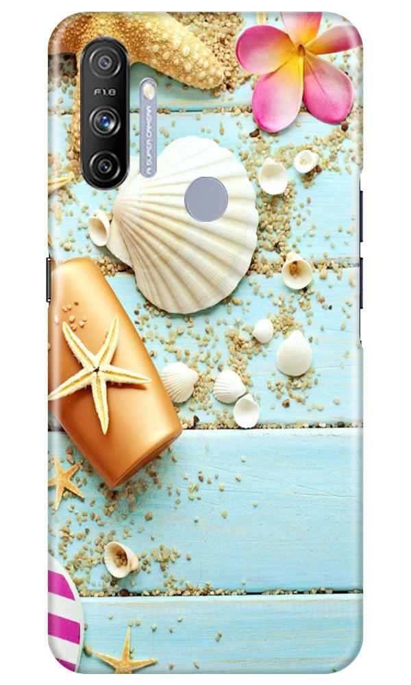 Sea Shells Mobile Back Case for Realme Narzo 20A (Design - 63) Sea Shells Case for Realme Narzo 20A