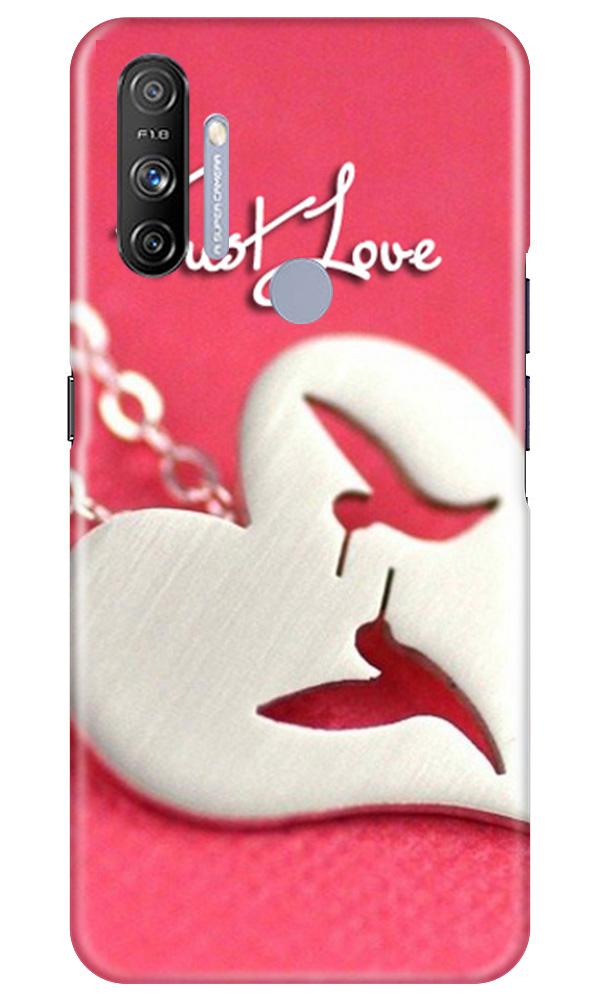 Just love Mobile Back Case for Realme Narzo 20A (Design - 88) Just love Case for Realme Narzo 20A