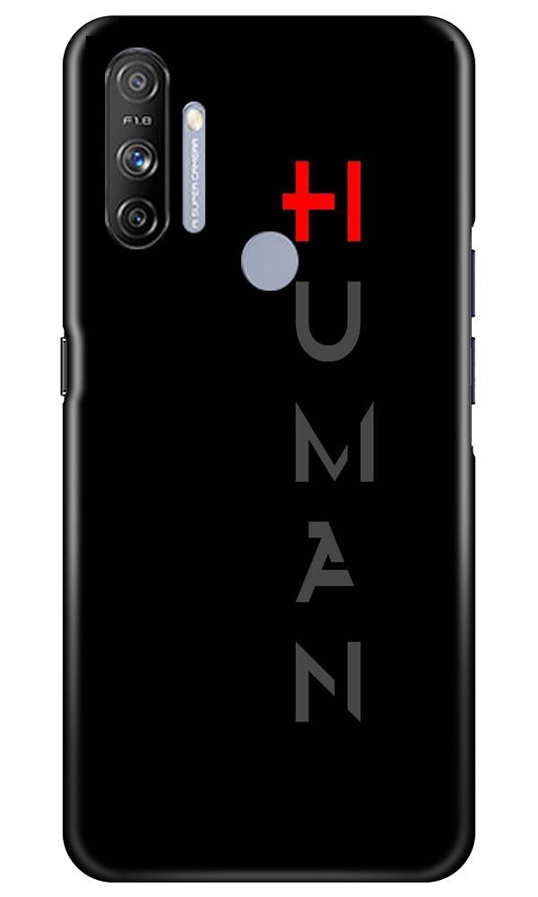 Human Mobile Back Case for Realme Narzo 20A (Design - 141) Human Case for Realme Narzo 20A (Design - 141)