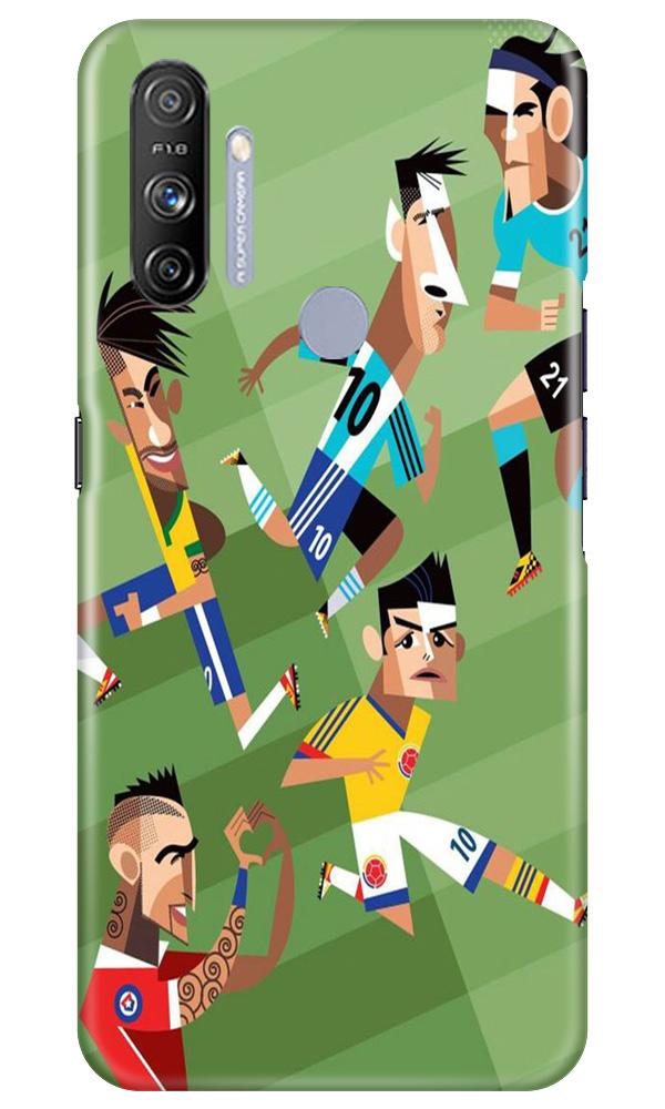 Football Mobile Back Case for Realme Narzo 20A (Design - 166) Football Case for Realme Narzo 20A (Design - 166)