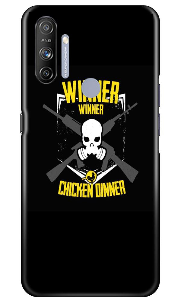 Winner Winner Chicken Dinner Mobile Back Case for Realme Narzo 20A (Design - 178) Winner Winner Chicken Dinner Case for Realme Narzo 20A (Design - 178)