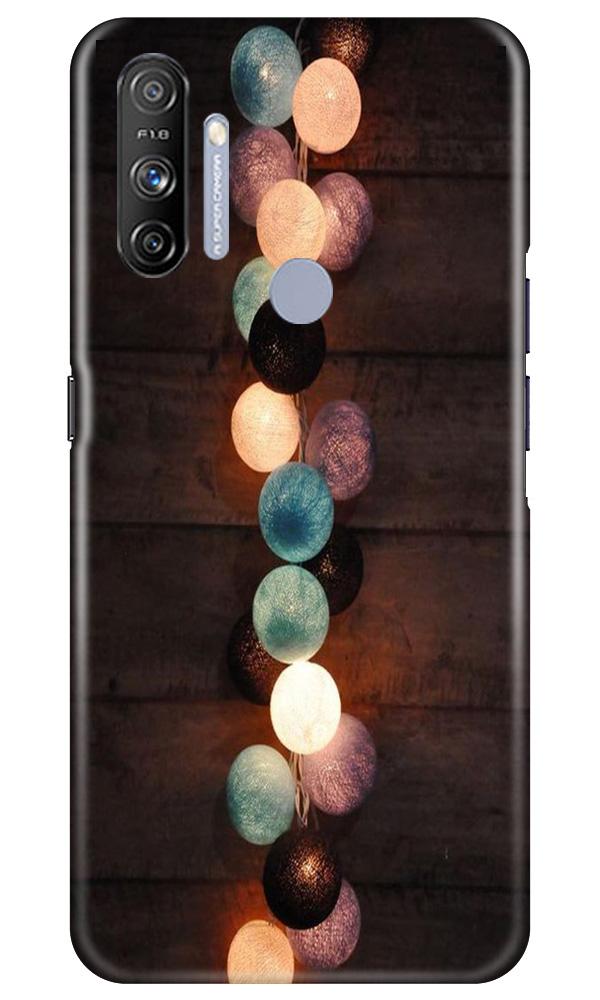 Party Lights Mobile Back Case for Realme Narzo 20A (Design - 209) Party Lights Case for Realme Narzo 20A (Design No. 209)
