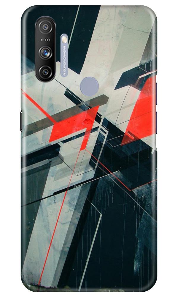 Modern Art Mobile Back Case for Realme Narzo 20A (Design - 231) Modern Art Case for Realme Narzo 20A (Design No. 231)