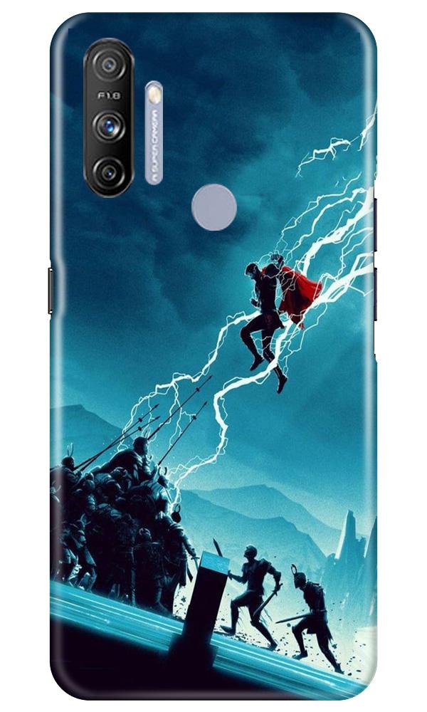Thor Avengers Mobile Back Case for Realme Narzo 20A (Design - 243) Thor Avengers Case for Realme Narzo 20A (Design No. 243)
