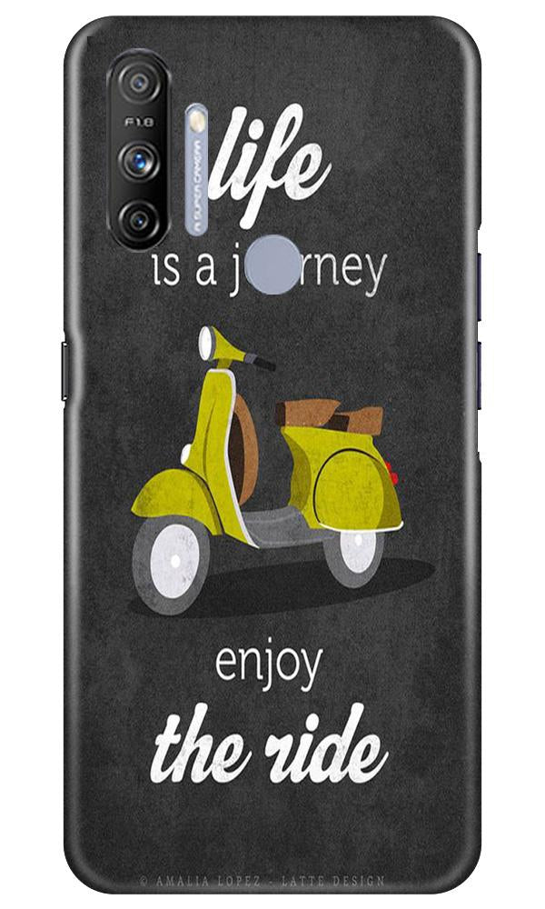 Life is a Journey Mobile Back Case for Realme Narzo 20A (Design - 261) Life is a Journey Case for Realme Narzo 20A (Design No. 261)