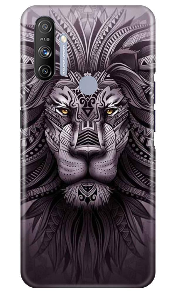 Lion Mobile Back Case for Realme Narzo 20A (Design - 315) Lion Mobile Back Case for Realme Narzo 20A (Design - 315)