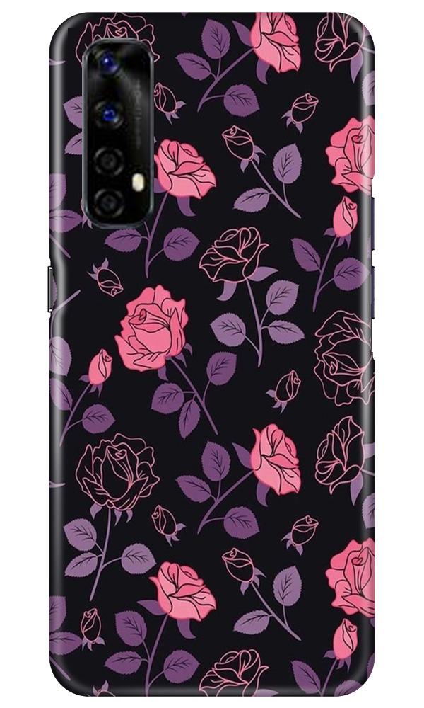 Rose Pattern Mobile Back Case for Realme Narzo 20 Pro (Design - 2) Rose Pattern Case for Realme Narzo 20 Pro