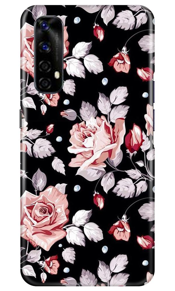 Pink rose Mobile Back Case for Realme Narzo 20 Pro (Design - 12) Pink rose Case for Realme Narzo 20 Pro