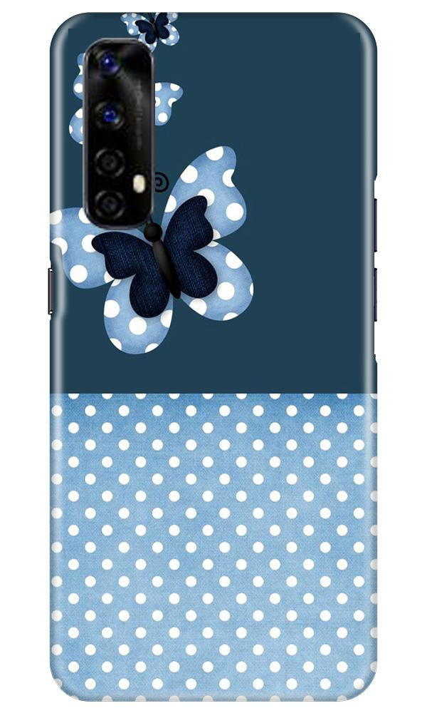 White dots Butterfly Mobile Back Case for Realme Narzo 20 Pro (Design - 31) White dots Butterfly Case for Realme Narzo 20 Pro