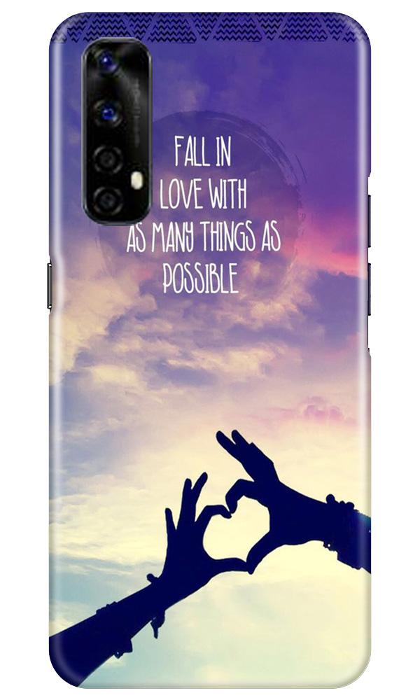 Fall in love Mobile Back Case for Realme Narzo 20 Pro (Design - 50) Fall in love Case for Realme Narzo 20 Pro
