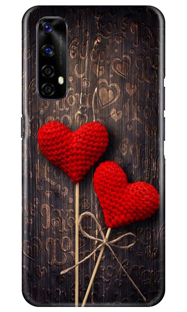 Red Hearts Mobile Back Case for Realme Narzo 20 Pro (Design - 80) Red Hearts Case for Realme Narzo 20 Pro