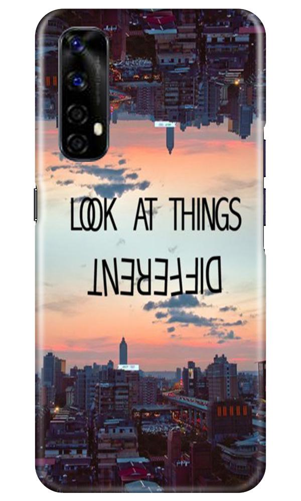 Look at things different Mobile Back Case for Realme Narzo 20 Pro (Design - 99) Look at things different Case for Realme Narzo 20 Pro