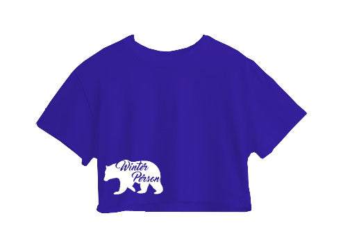 Winter Person Crop Top Winter Person Crop Top