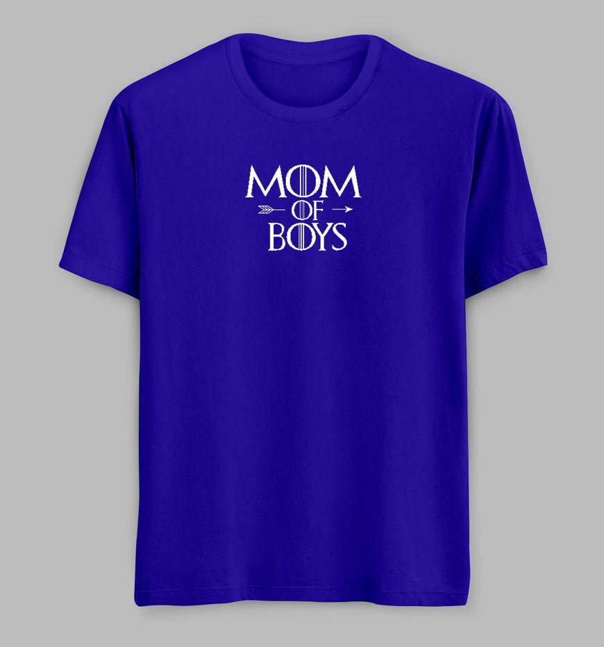 Mom Of Boys Tees/ Tshirts