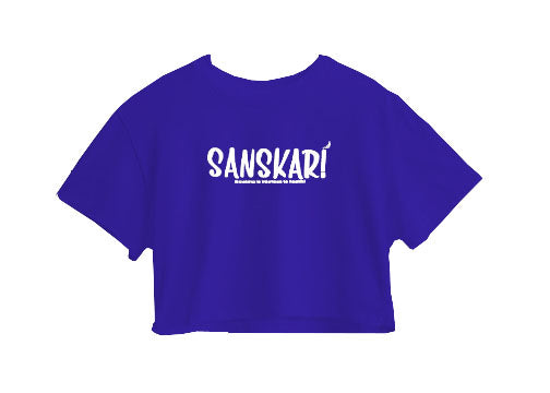 Sanskari Crop Top Sanskari Crop Top