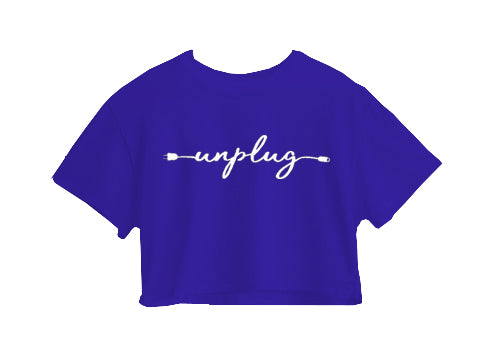 UNPLUG CROP TOP UNPLUG CROP TOP