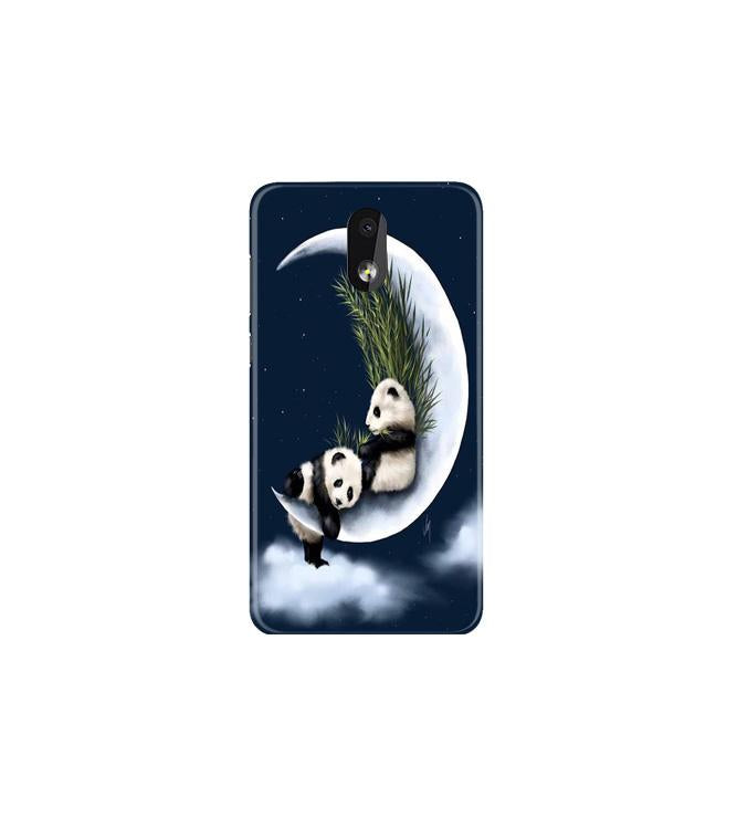 Panda Moon Mobile Back Case for Nokia 2.2 (Design - 318) Panda Moon Mobile Back Case for Nokia 2.2 (Design - 318)
